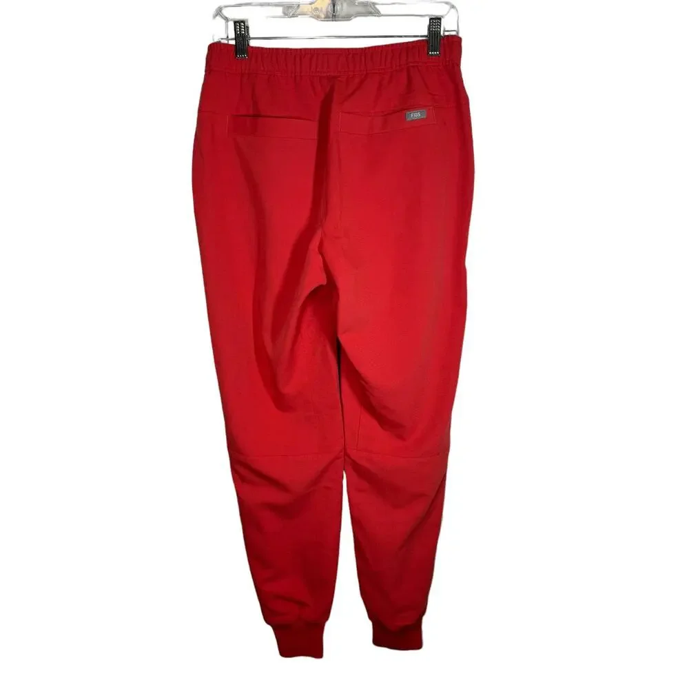 FIGS Tansen Jogger Scrub Pant Clay‎ Coral XS